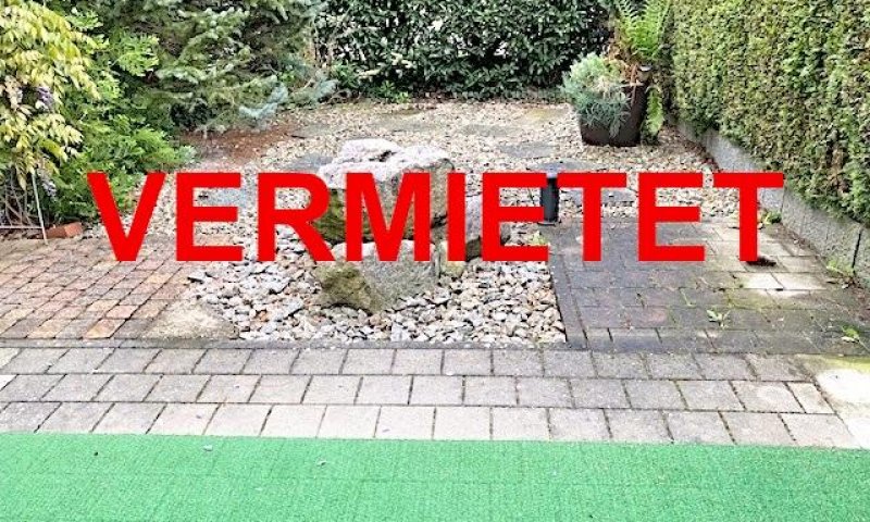 VERMIETET i. 2025 - Gemütliches DHH, 3 Zi, EBK, Bad, Kunst, überdachter Freisitz, Markise, Steingarten, Springbrunnen, zentral gegenüber „Erzinger Park“, Nähe Bahnhof, Busstop, Einkauf, ideal gelegen!