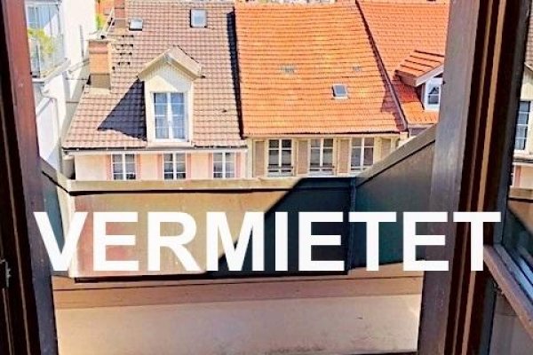 VERMIETET i. 2019 - 4-Zi-Whg im Mais.-Stil, gr. Dachterr. Rheinblick, EBK