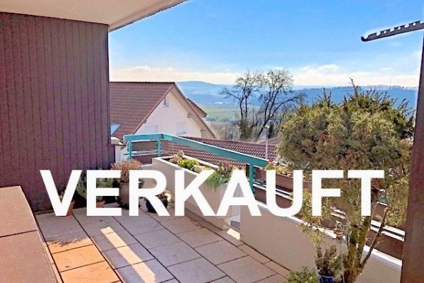 VERKAUFT i. 2019 - 4 ½-Zi-ETW, ca. 114 m² Wohnfl., gr. überd. Südblk, Rheinblick, zusätzl. Terr