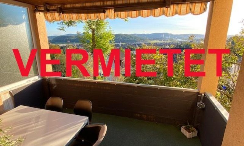 VERMIETET i. 2024 - 3-Zimmer-Wohnung, in 2 FamH., 2 Balkone