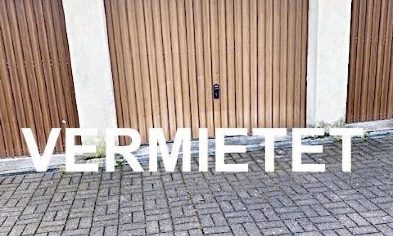 VERMIETET i. 2020 - Garage i. zentr. stadtn. L., 3 Gehmin. i. Kaiserstraße, Haspel