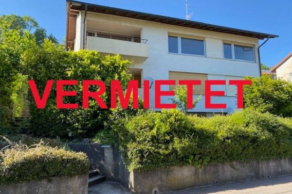 VERMIETET i. 2021 - 2-3-Zi-Whg, Rheinblick, Blk, neu Fenster, neu renov., Parkett, ca. 94 m² Wohnfl., EBK