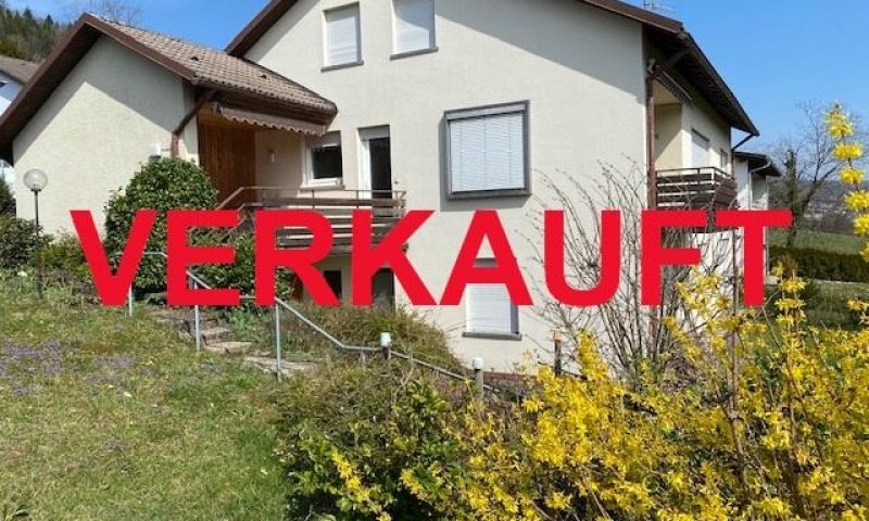 VERKAUFT i. 2021 - Freist. EFH, Blick, ebenerdiger Zugang, 7 Zimmer, 2 Bäder, ELW, Garage, Stpl.