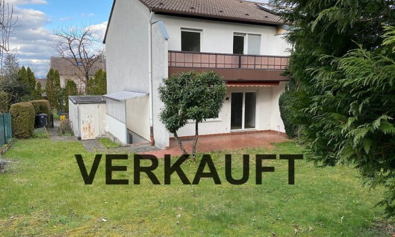 VERKAUFT i. 2021 - Keine Käufermaklergebühr! Ruhig gelegenes EFH / DHH, ideal für Familie mit Kindern, 5 Zimmer, Terrasse, Südbalkon, Garage, fussläufig zu Bus- und Bahnstop, Waldorfschule