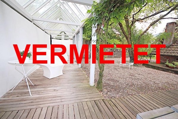 VERMIETET i. 2023 - Exklusive Architekten-Wohnung im Mais.-Stil, 6 ½-Zi. mit Garten, Freisitz