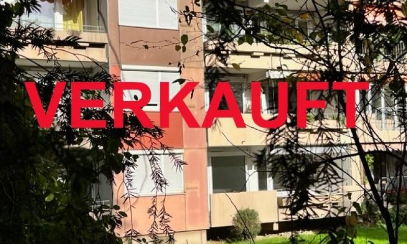 VERKAUFT i. 2023 - 2-Zi-ETW, EBK, Südbalkon, Parkett, neue Fenster, Garage, solide vermietet, Keller