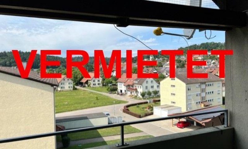 VERMIETET i. 2023 - 2 1/2-Zi-Whg, oberste Etage, Balkon, überdacht