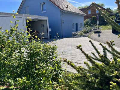 EFH neuw. 2 Garagen, Görwihl, Top Lage, Sackgasse, Areal 610m², Wärmepumpe