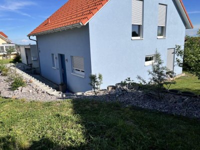 EFH neuw. 2 Garagen, Görwihl, Top Lage, Sackgasse, Areal 610m², Wärmepumpe