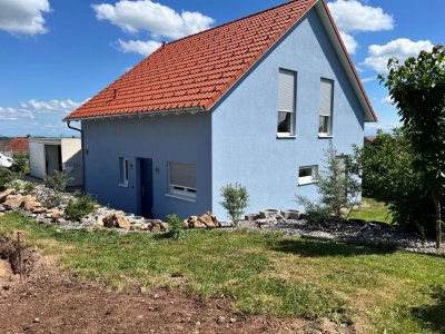 EFH neuw. 2 Garagen, Görwihl, Top Lage, Sackgasse, Areal 610m², Wärmepumpe