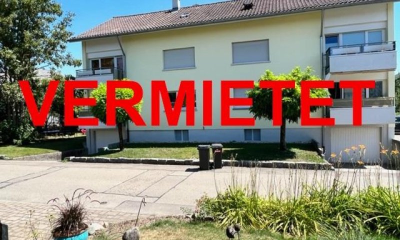 VERMIETET i. 2023 - 3-Zi-Whg, ruhige, sonnige Ortsrandlage, EBK, Balkon, Keller, Garage u. Stellplatz optional