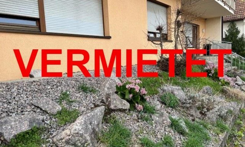 VERMIETET i. 2024 - Attraktive 3-Zimmer-Wohnung mit EBK, Balkon mit Abgang zum Rasengrundstück zum Grillen, Vinylboden neu, ca. 86 m² Wohnfl., Keller
