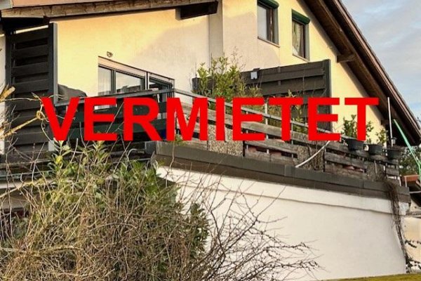 VERMIETET i. 2024 - Modern renovierte 2-Zi-Whg, EBK, Schlafzimmer mit eigenem WC, grosse Südterrasse, helle Fussböden in Vinylplatten-Format