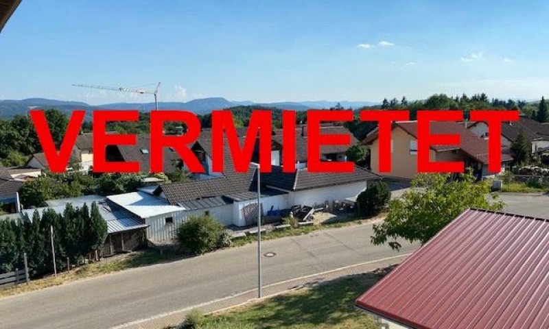 VERMIETET i. 2024 - gemütliche grosse 3-Zi-Dachwohnung, ca. 110 m² Wohnfl., schicke EBK, modernes Bad, Abstellraum, gemeinschaftliche Nutzung des Gartenhauses und Wiese, 3fach-Verglasung, Holzpellet-Heizung, übergrosse Garage
