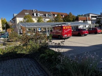 Zentrale Lage in Müllheim, Laden-/Gewerbetage, ca. 1.271 m² Nutzfl. 21 Stpl., 7 Tiefgaragenplätze, Rampe, Lastenlift, UG: Kühlraum