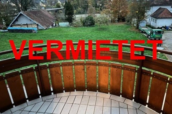 VERMIETET i. 2025 - Schicke 2-Zi-Whg, Albbruck, beste, ruhige, beliebte Lage, EBK, Garage, grosser Keller