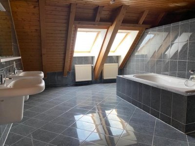 Haus im Haus / Penthouse Stühlingen, Grenzübergang Zürich, gr. Sonnenblk., Kamin, Badelandschaft, Galerie, Fb-Heiz., zahlreiche Einbauschränke