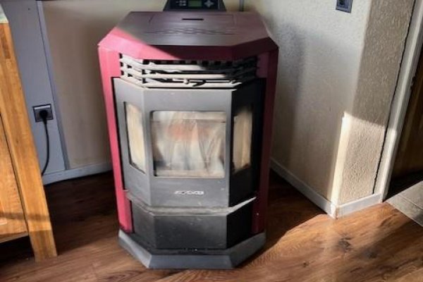 Holz-Pellet-Ofen, Wintergarten EG