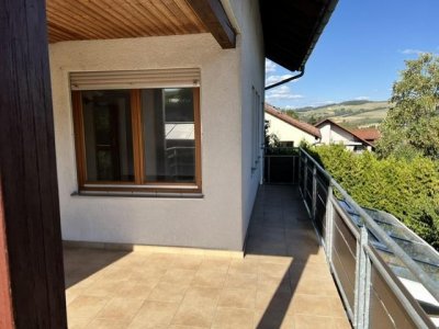 EFH beste, sonnige Lage Horheim, 6 Zi., gr. Blk., Gartenfreisitz + Haus, Platz f. Pool, 2-Zi-ELW, Schwedenofen, Wintergarten, Terrasse, 2 Garagen, Carport, Areal ca. 800m²