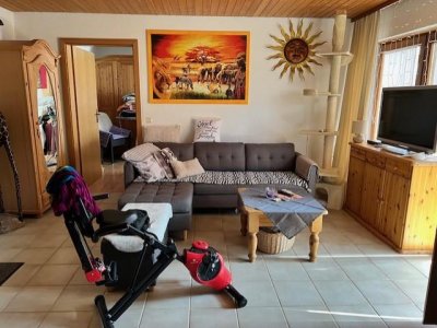 EFH beste, sonnige Lage Horheim, 6 Zi., gr. Blk., Gartenfreisitz + Haus, Platz f. Pool, 2-Zi-ELW, Schwedenofen, Wintergarten, Terrasse, 2 Garagen, Carport, Areal ca. 800m²