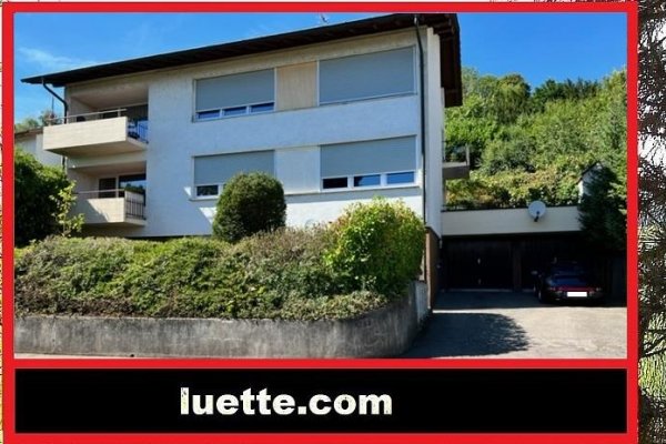 3-Zi-Whg, ca. 94 m² Wohnfl., Rheinblick, gr. Sonnenterrasse und Balkon, Gartenspielbereich, in kl. 2FamH, Nähe Schule, Bushaltestelle, fussläufig ca. 5 Min. in Stadtzentrum