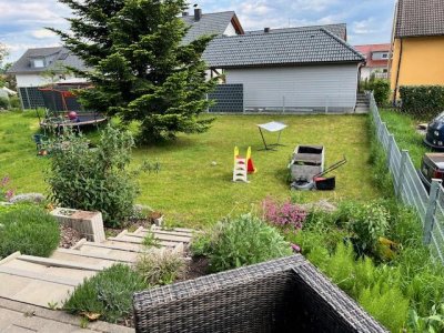 Energetisch aktuelle 3-Zi-Terrassen-Whg, 3fach-Verglasung, Parkett, schickes Bad, ruhige sonnige Lage, ebenerdig zugänglich, grosse Sonnenterrasse, Rasengrst., fussläufig zum Einkauf
